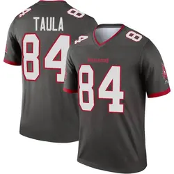 Nike Tanner Taula Tampa Bay Buccaneers Legend Pewter Alternate Jersey - Youth
