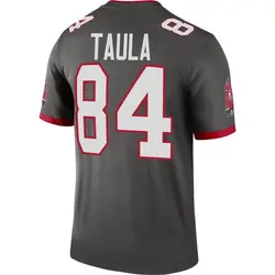 Nike Tanner Taula Tampa Bay Buccaneers Legend Pewter Alternate Jersey - Youth