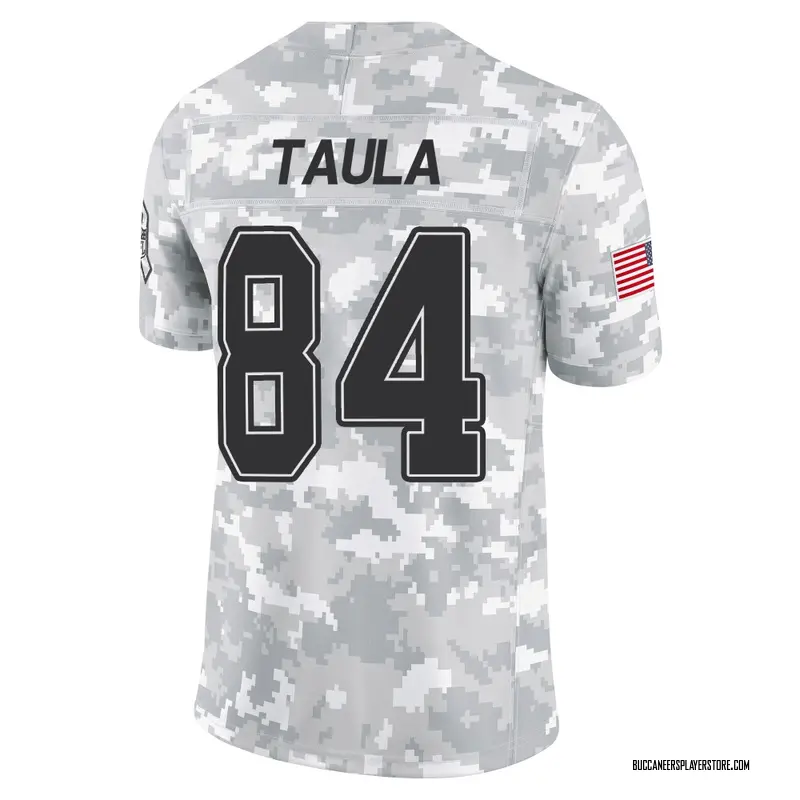Nike Tanner Taula Tampa Bay Buccaneers Limited Arctic Camo 2024 Salute to Service Jersey - Men's