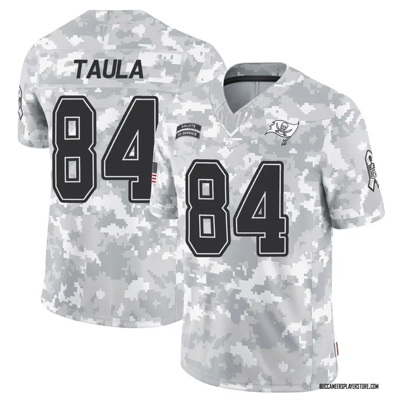 Nike Tanner Taula Tampa Bay Buccaneers Limited Arctic Camo 2024 Salute to Service Jersey - Youth