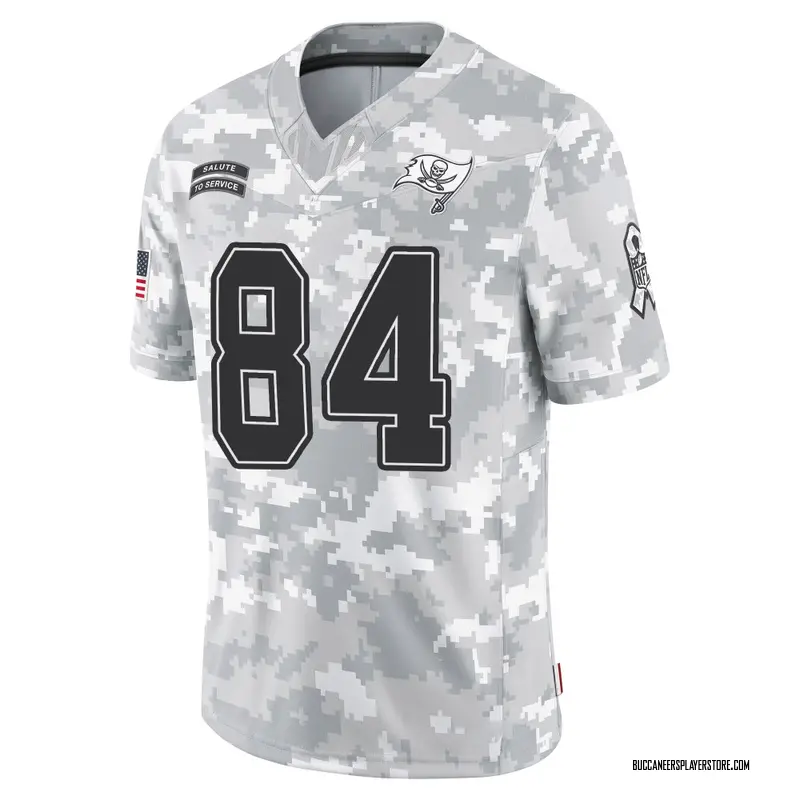 Nike Tanner Taula Tampa Bay Buccaneers Limited Arctic Camo 2024 Salute to Service Jersey - Youth