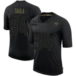 Nike Tanner Taula Tampa Bay Buccaneers Limited Black 2020 Salute To Service Jersey - Men's