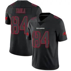Nike Tanner Taula Tampa Bay Buccaneers Limited Black Impact Jersey - Men's