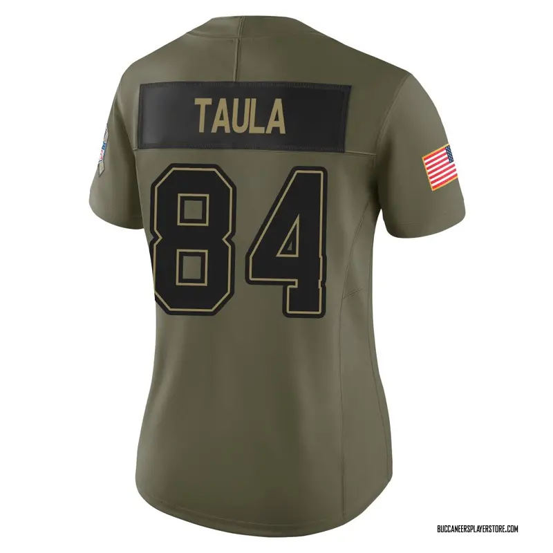 Nike Tanner Taula Tampa Bay Buccaneers Limited Olive 2025 Salute to Service Jersey - Women's