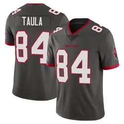 Nike Tanner Taula Tampa Bay Buccaneers Limited Pewter Alternate Vapor Jersey - Men's