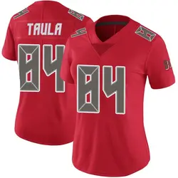 Nike Tanner Taula Tampa Bay Buccaneers Limited Red Color Rush Jersey - Women's