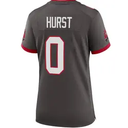 Nike Ted Hurst Tampa Bay Buccaneers Game Pewter Alternate Jersey - Women's
