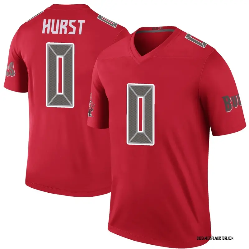 Nike Ted Hurst Tampa Bay Buccaneers Legend Red Color Rush Jersey - Youth