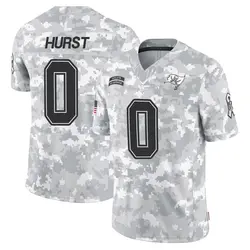 Nike Ted Hurst Tampa Bay Buccaneers Limited Arctic Camo 2024 Salute to Service Jersey - Men's
