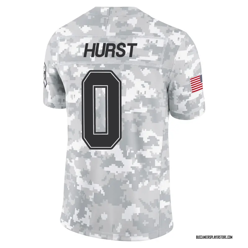 Nike Ted Hurst Tampa Bay Buccaneers Limited Arctic Camo 2024 Salute to Service Jersey - Youth