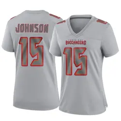 Nike Tez Johnson Tampa Bay Buccaneers Game Gray Atmosphere Fashion Jersey - Women's