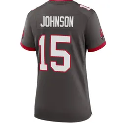 Nike Tez Johnson Tampa Bay Buccaneers Game Pewter Alternate Jersey - Women's
