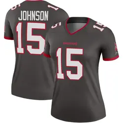 Nike Tez Johnson Tampa Bay Buccaneers Legend Pewter Alternate Jersey - Women's