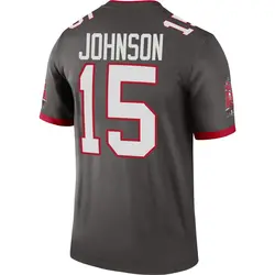 Nike Tez Johnson Tampa Bay Buccaneers Legend Pewter Alternate Jersey - Youth