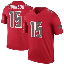 Nike Tez Johnson Tampa Bay Buccaneers Legend Red Color Rush Jersey - Men's