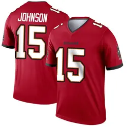 Nike Tez Johnson Tampa Bay Buccaneers Legend Red Jersey - Men's