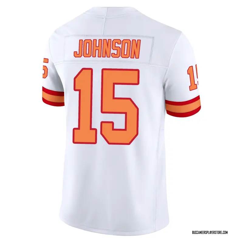 Nike Tez Johnson Tampa Bay Buccaneers Limited White '76 Vapor F.U.S.E. Jersey - Men's