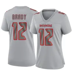 Nike Tom Brady Tampa Bay Buccaneers Game Gray Atmosphere Fashion Jersey - Women's