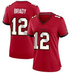 Nike Tom Brady Tampa Bay Buccaneers Game Red Team Color Jersey - Women's