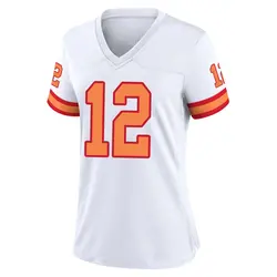 Nike Tom Brady Tampa Bay Buccaneers Game White '76 Jersey - Women's