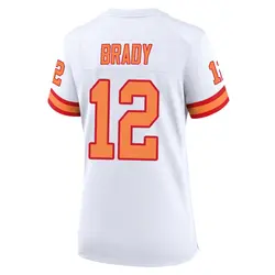 Nike Tom Brady Tampa Bay Buccaneers Game White '76 Jersey - Women's