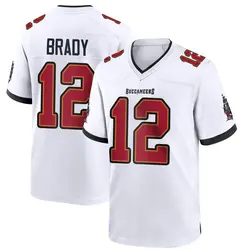 Nike Tom Brady Tampa Bay Buccaneers Game White Jersey - Youth