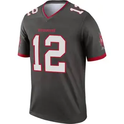 Nike Tom Brady Tampa Bay Buccaneers Legend Pewter Alternate Jersey - Men's