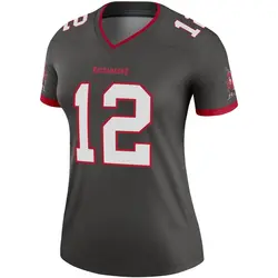 Nike Tom Brady Tampa Bay Buccaneers Legend Pewter Alternate Jersey - Women's