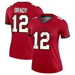 Nike Tom Brady Tampa Bay Buccaneers Legend Red Jersey - Women's
