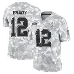 Nike Tom Brady Tampa Bay Buccaneers Limited Arctic Camo 2024 Salute to Service Jersey - Men's