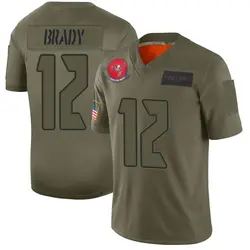 Nike Tom Brady Tampa Bay Buccaneers Limited Camo 2019 Salute to Service Jersey - Men's