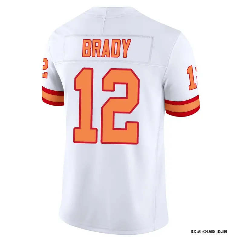 Nike Tom Brady Tampa Bay Buccaneers Limited White '76 Vapor F.U.S.E. Jersey - Youth