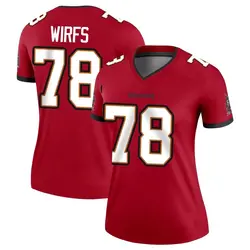 Nike Tristan Wirfs Tampa Bay Buccaneers Legend Red Jersey - Women's