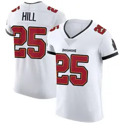 Nike Troy Hill Tampa Bay Buccaneers Elite White Vapor Jersey - Men's