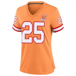 Nike Troy Hill Tampa Bay Buccaneers Game Cream sicle 50th Season Jersey - Women's