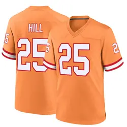 Nike Troy Hill Tampa Bay Buccaneers Game Orange Throwback Jersey - Youth