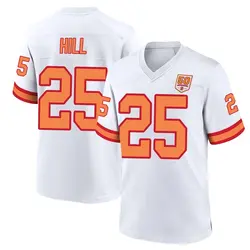 Nike Troy Hill Tampa Bay Buccaneers Game White '76 50th Season Jersey - Youth