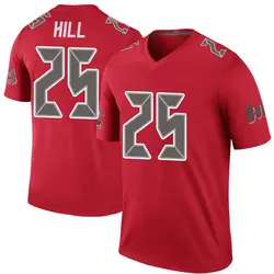 Nike Troy Hill Tampa Bay Buccaneers Legend Red Color Rush Jersey - Youth