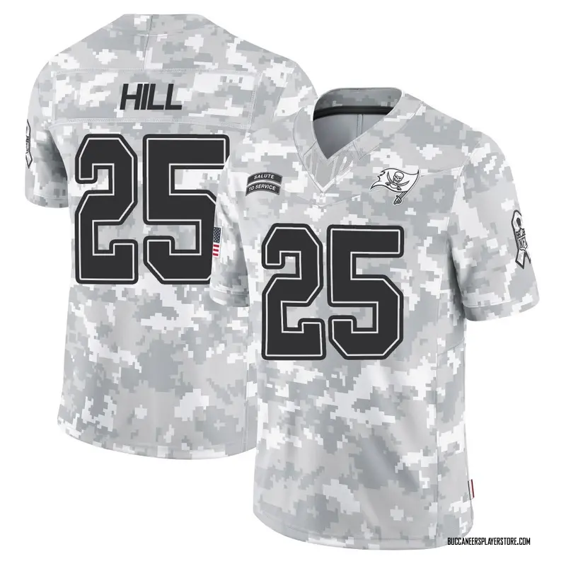 Nike Troy Hill Tampa Bay Buccaneers Limited Arctic Camo 2024 Salute to Service Jersey - Men's