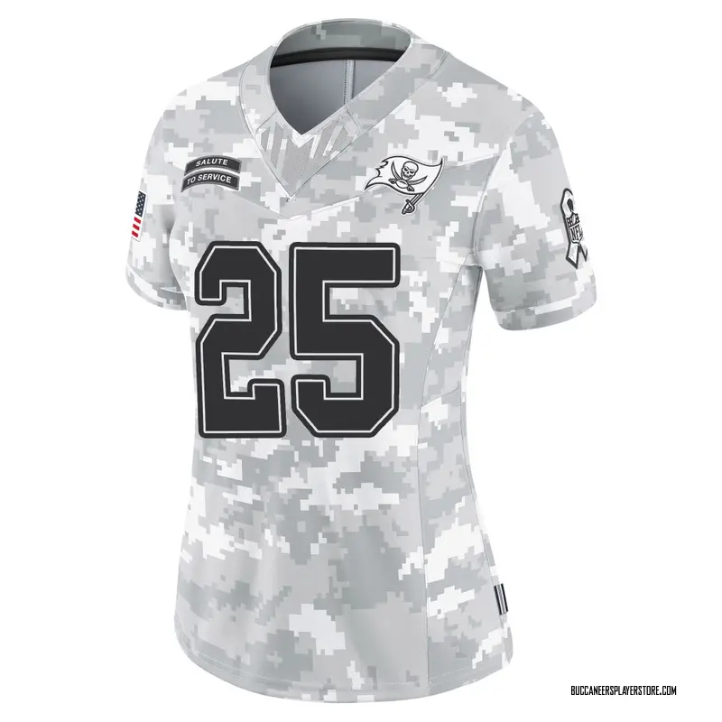 Nike Troy Hill Tampa Bay Buccaneers Limited Arctic Camo 2024 Salute to Service Jersey - Women's