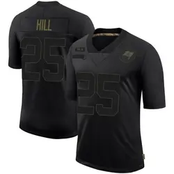 Nike Troy Hill Tampa Bay Buccaneers Limited Black 2020 Salute To Service Jersey - Men's