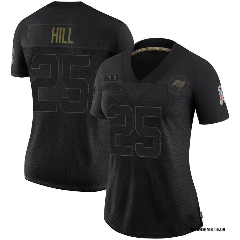 Nike Troy Hill Tampa Bay Buccaneers Limited Black 2020 Salute To Service Jersey - Women's