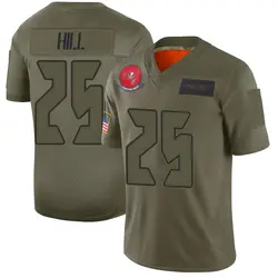 Nike Troy Hill Tampa Bay Buccaneers Limited Camo 2019 Salute to Service Jersey - Men's