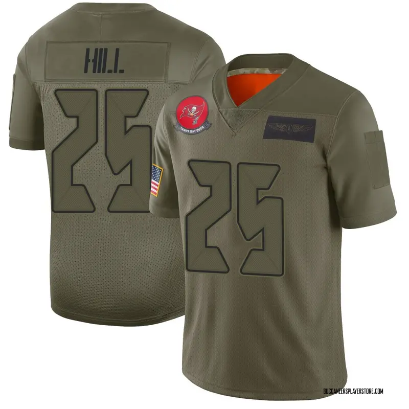 Nike Troy Hill Tampa Bay Buccaneers Limited Camo 2019 Salute to Service Jersey - Youth