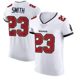 Nike Tykee Smith Tampa Bay Buccaneers Elite White Vapor Jersey - Men's