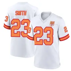Nike Tykee Smith Tampa Bay Buccaneers Game White '76 50th Season Jersey - Men's