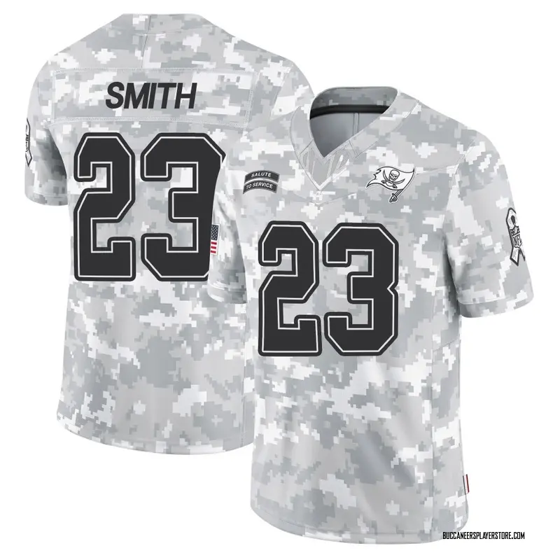 Nike Tykee Smith Tampa Bay Buccaneers Limited Arctic Camo 2024 Salute to Service Jersey - Men's