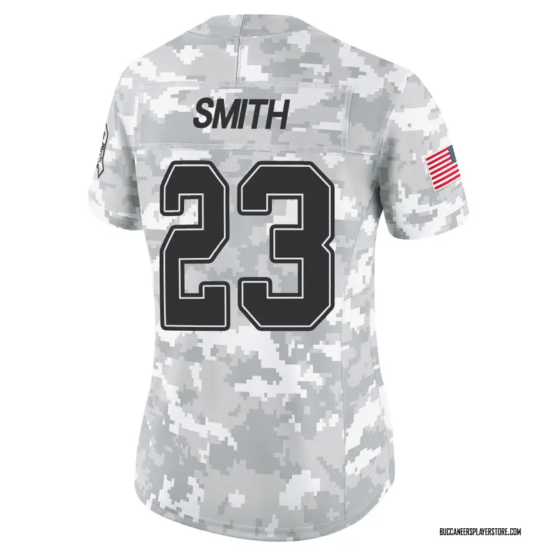 Nike Tykee Smith Tampa Bay Buccaneers Limited Arctic Camo 2024 Salute to Service Jersey - Women's