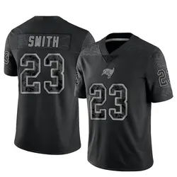 Nike Tykee Smith Tampa Bay Buccaneers Limited Black Reflective Jersey - Youth