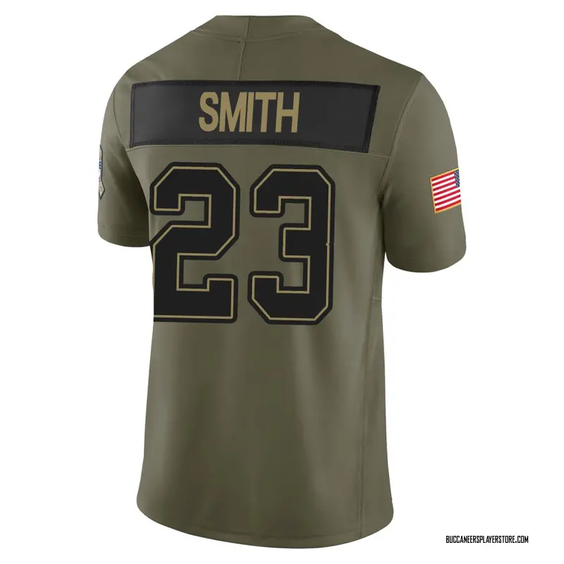 Nike Tykee Smith Tampa Bay Buccaneers Limited Olive 2025 Salute to Service Jersey - Men's